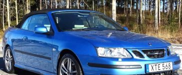 This Saab 9-3 Aero Convertible Is One of the Rarest Turbo V6 Models Ever – And It’s Almost Like New