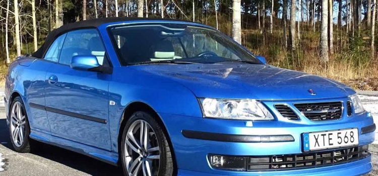 This Saab 9-3 Aero Convertible Is One of the Rarest Turbo V6 Models Ever – And It’s Almost Like New