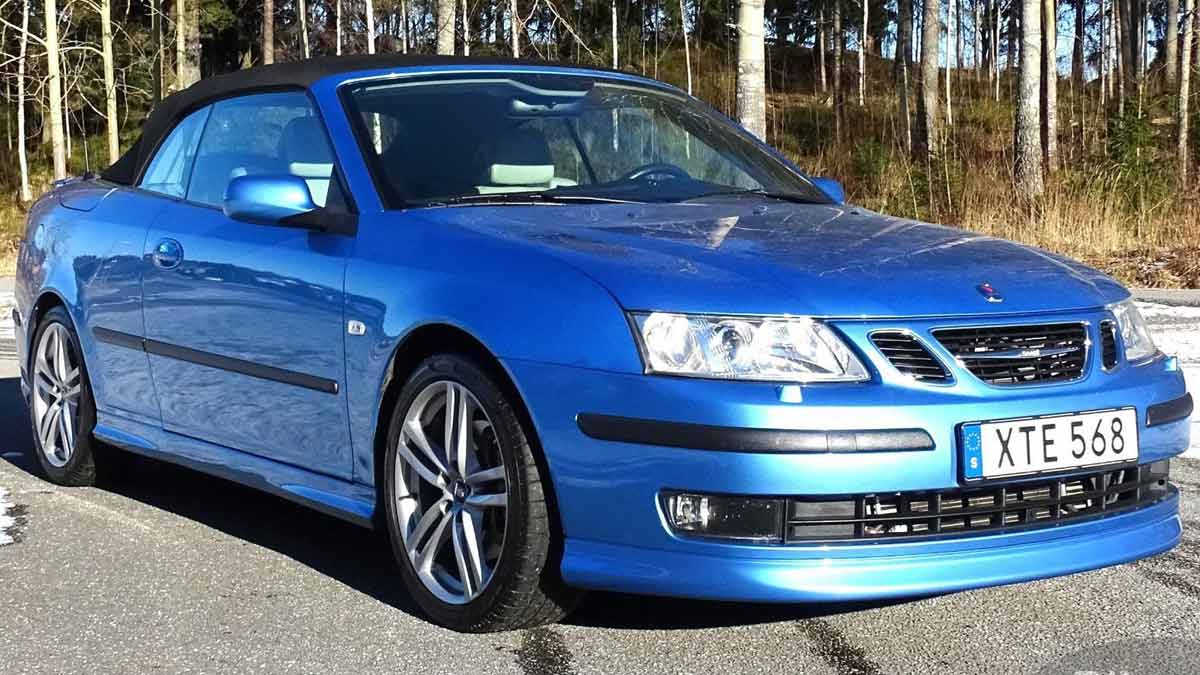 This Saab 9-3 Aero Convertible Is One of the Rarest Turbo V6 Models Ever – And It’s Almost Like New