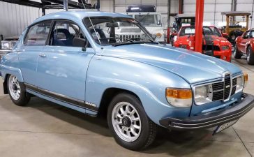 Impeccably preserved 1980 Saab 96 GL Jubileum: One of only 300 Scandinavian-market editions produced, now available at a premium.