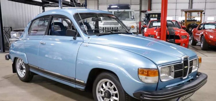 Impeccably preserved 1980 Saab 96 GL Jubileum: One of only 300 Scandinavian-market editions produced, now available at a premium.