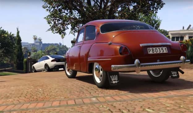 Saab 96 Stock for GTA 5