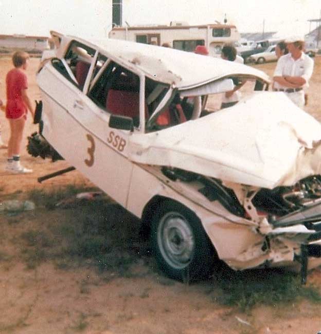 saab 99 crash