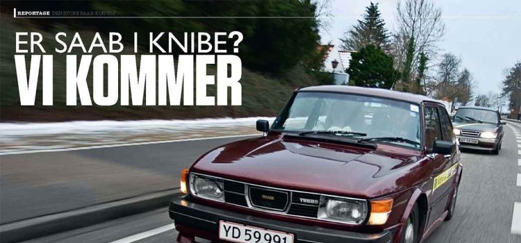 A Classic on the Road: The iconic Saab 99 Turbo, featured in a nostalgic review by Bil Magasinet, showcasing its unique design and performance that captivated enthusiasts.