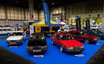 Saab cars at NEC Classic Motor Show 2024