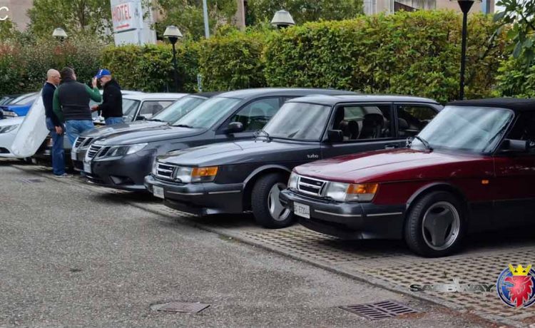 19th national gathering of Saab brand lovers in Italy