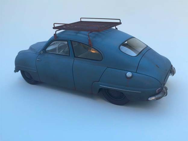 Saab 92 Scale model