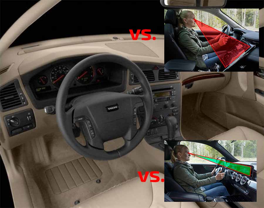 Study Reveals Surprising Results: Old Volvo Controls Faster Than New Touchscreen Models