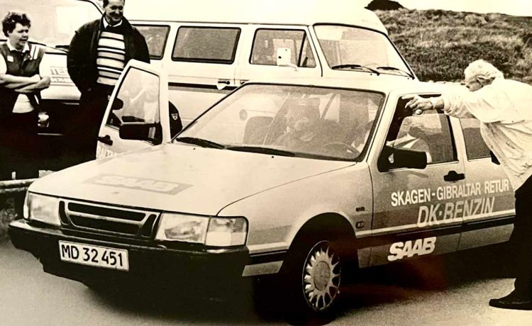 The Saab 9000i was not as new as the cars from the "The Long Run" project, but it still passed the entire high-speed endurance test without technical difficulties.