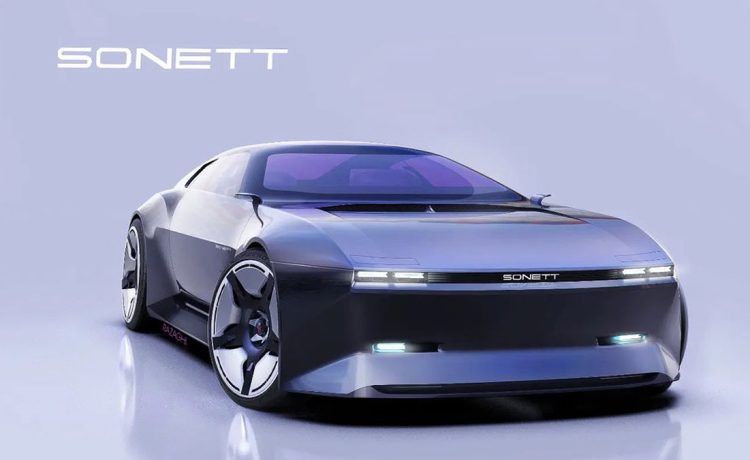 The Classic Saab Sonett Meets the Future with Hirash Razaghi's Electrifying Sonett IV EV Design Proposal