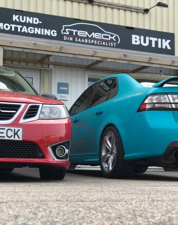 Stemeck's Saab specialists working to secure parts and preserve Saab vehicles, led by Stefan Molin, the driving force behind Saab's spare parts revival.