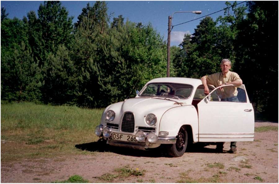 Ulf G Andersson and The dream car of the 60s, a SAAB Sport in rally design