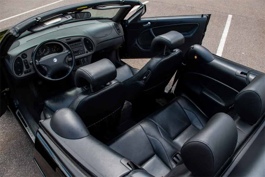 Saab Viggen Convertible Interior