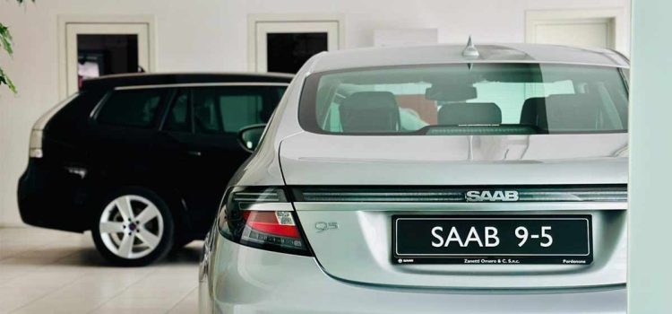 Inside the Zanetti Omero Saab showroom in Pordenone, Italy, visitors can find rare gems like the pristine Saab 9-5. This dealership is one of the few remaining in Europe that has preserved the authentic Saab experience, offering a journey back to the brand's golden era.