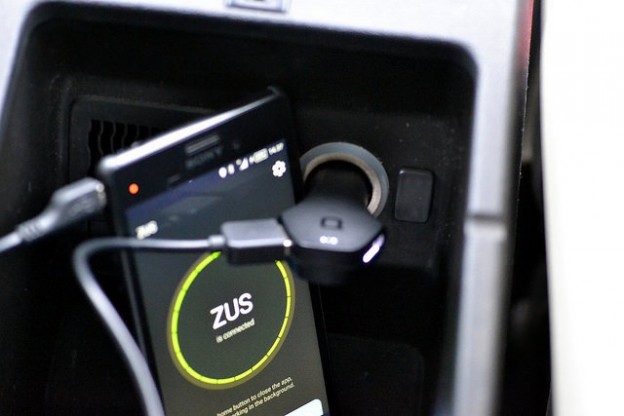 ZUS Smart USB Car Charger and Car Finder, iF Product Design Award Winner, Military Grade